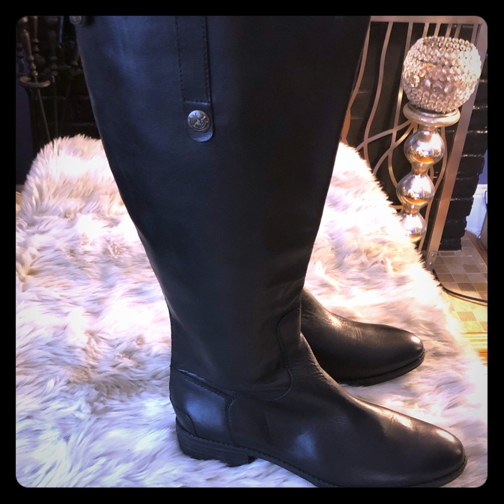 Wide calf riding boots -